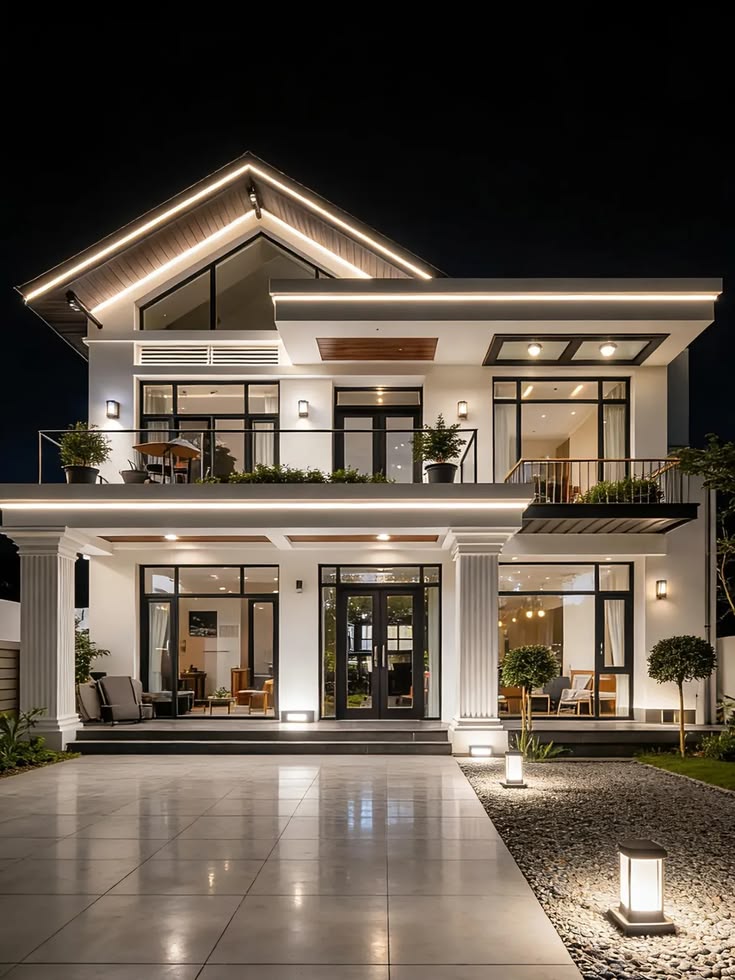 Modern Hillside Villa